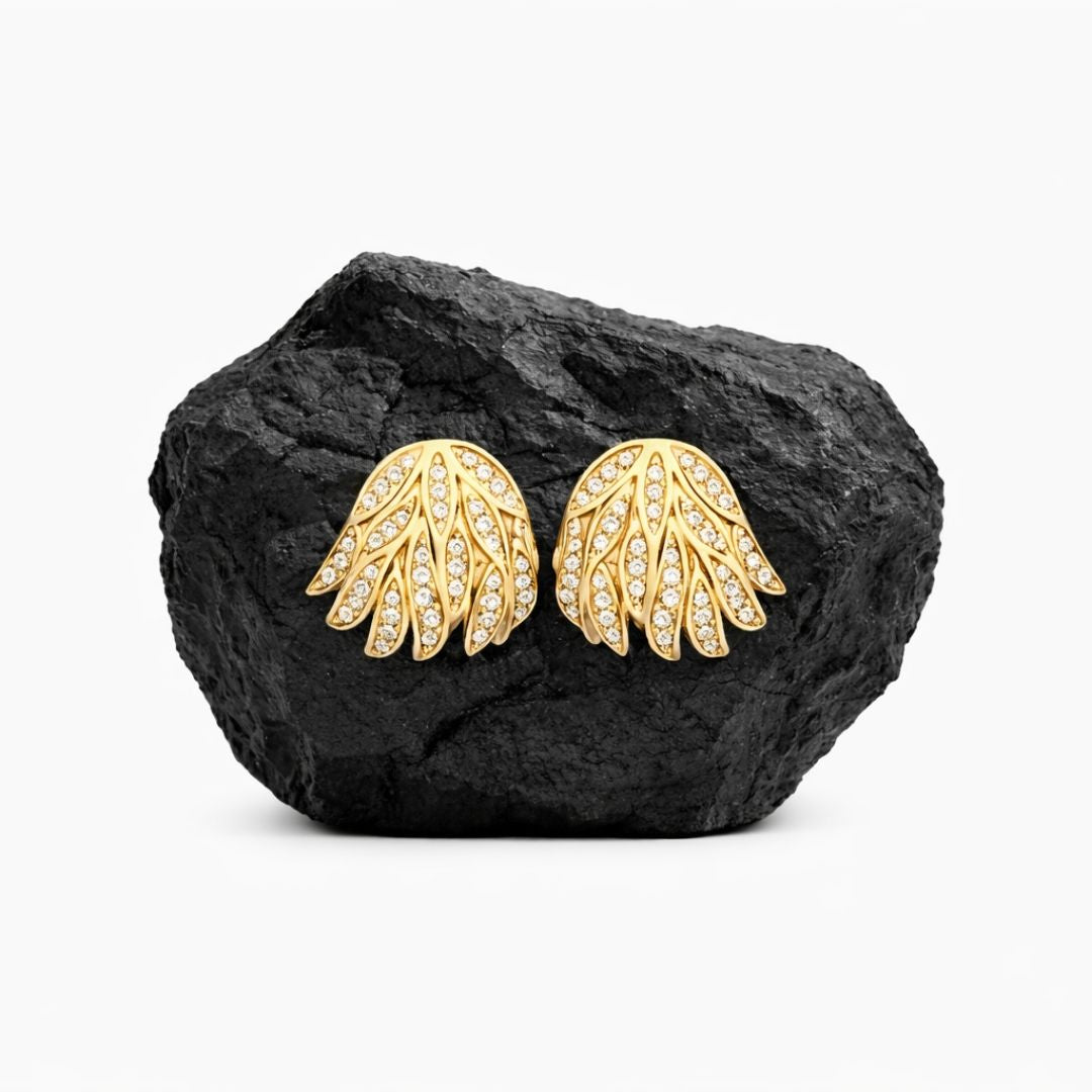 Brincos banhados em Ouro 24k