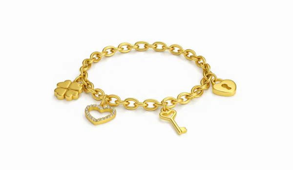 Pulseiras Banhadas em ouro 24K