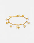 Pulseira Feminina Talassa Banhada em em Ouro 24k 