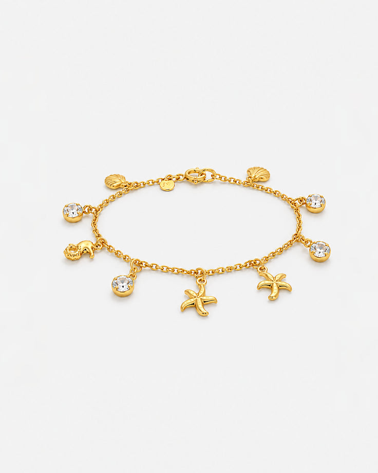 Pulseira Feminina Talassa Banhada em em Ouro 24k 