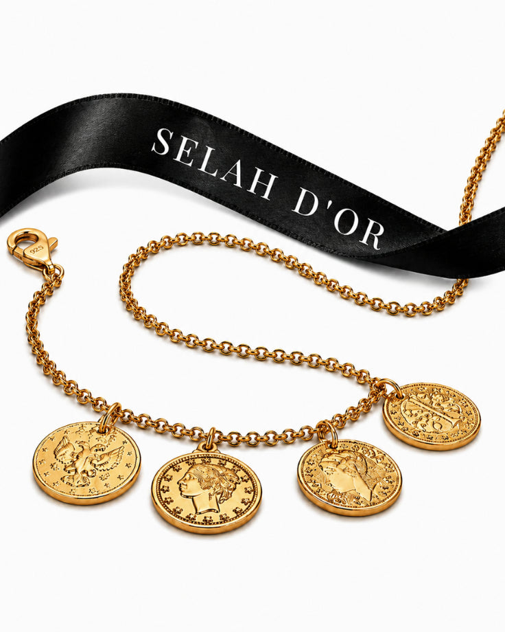 Pulseira Feminina Aureus em Banhada em Ouro 24k