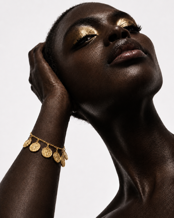 Pulseira Feminina Aureus em Banhada em Ouro 24k
