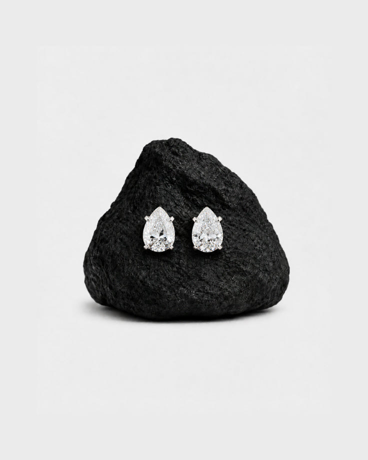 Brincos Femininos Niobe - em Prata 925 com Zircônia