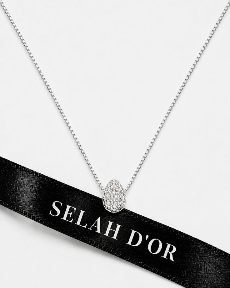 Colar Feminino Stilla - em Prata 925 com Zircônia