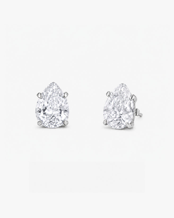 Brincos Femininos Niobe - em Prata 925 com Zircônia